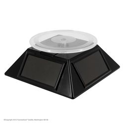 Fascinations Metal Earth Low Light Solar Spinner Black