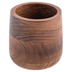 Karma Natural Acacia Wood Crock