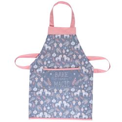 Stephen Joseph 1 pocket Multicolored Cotton Holiday Apron