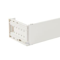 Kenney White Traditional/Transitional Pocket Rod 48 in. L X 86 in. L