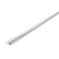 PROVA 0.44 in. H X 1.44 in. W X 96 in. L Satin Clear Aluminum Bullnose