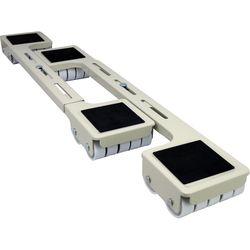 Shepherd Hardware 2 in. D Steel Appliance Roller 1200 lb 2 pk