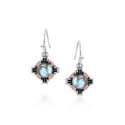 Montana Silversmiths Women's Sun Seeker TQ Earrings