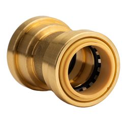 QuickFitting Push to Connect 1 in. PF Brass Coupling