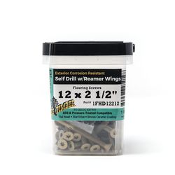 Big Timber No. 12 Sizes X 2-1/2 in. L Star Bronze Deep Wood Screws 56 pk