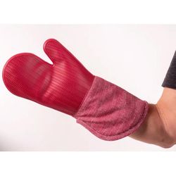 KAF Home Red Silicone Pot Holder/Trivet