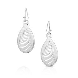 Montana Silversmiths Women's Sandstorm Spiral Earrings
