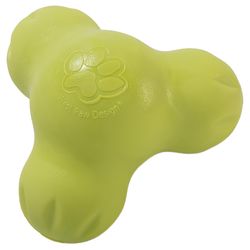 West Paw Zogoflex For Dog Green Plastic Tux Dog Treat Toy/Dispenser Large 1 pk