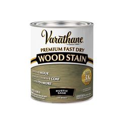 Varathane Semi-Transparent Gloss Rustic Sage Oil-Based Urethane Modified Alkyd Fast Dry Wood Stain 1