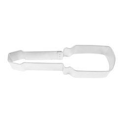 R&M International Screwdriver 1 in. W X 5 in. L Cookie Cutter Silver 1 pc