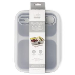 Krumbs Kitchen GREY Meal-Prep Container 1 pk