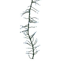 Celebrations Platinum LED Big Seed Cluster Pure White 250 ct String Christmas Lights 10 ft.