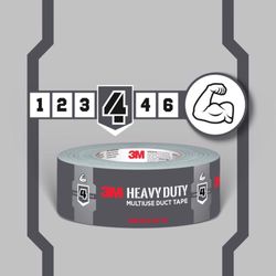 3M Scotch 1.88 in. W X 20 yd L Black Solid Duct Tape