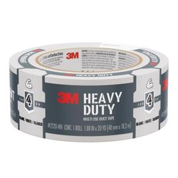 3M Scotch 1.88 in. W X 20 yd L White Solid Duct Tape