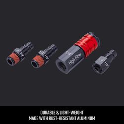 CRAFTSMAN Aluminum Air Coupler and Plug Set 1/4 in. 4 pc
