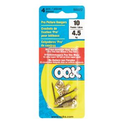 HILLMAN OOK Professional Picture Hanger 10 lb 4 pc