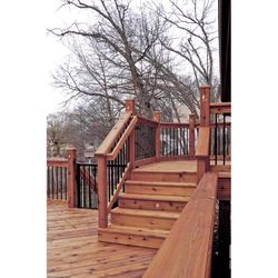 Fortress Railing Products EZ Mount Balusters 0.87 in. H X 0.75 in. W X 0.75 in. L Plastic Baluster R