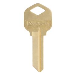 Kwikset House/Office Key Blank Single For Control Deadbolts Gold
