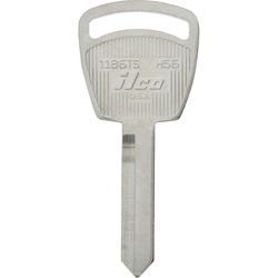 HILLMAN Traditional Key Automotive Key Blank Double For Ford Silver