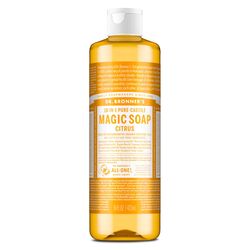 Dr. Bronner's Organic Citrus Orange Scent Pure-Castile Liquid Soap 16 oz 1 pk