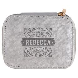 History & Heraldry Dream Big Work Hard Rebecca Make It Happen Travel Jewellery Box 1 pk