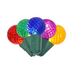 Holiday Bright Lights LED G12 Multicolored 50 ct Christmas Lights