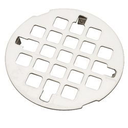 Ace 3-1/4 in. Polished Round Metal Drain Grate