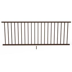 Fortress Railing Products Inspire Railing 32.5 in. H X 96 in. W X 2 in. L Aluminum Railing