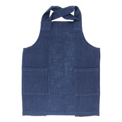 Mrs. Andersons Baking Blue Cotton Apron