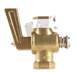 JMF Company 1/8 in. FPT 1/8 in. FPT Brass Pipe Valve