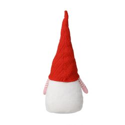 Glitzhome Valentine's Gnome Standing Decor Polyester/Sand 1 pc