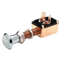 Seachoice Push-Pull Switch Chrome Plated Brass