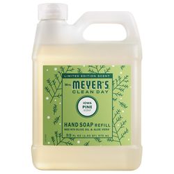 Mrs. Meyer's Clean Day Iowa Pine Scent Hand Cleaner Refill 33 fl. oz.