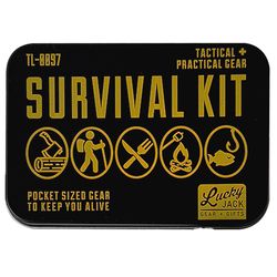 Lucky Jack Survival Kit Metal 1 pk