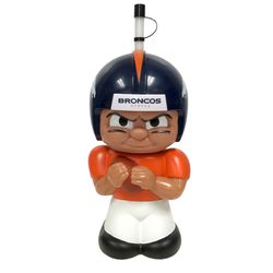 Party Animal TeenyMates 16 oz Denver Broncos Multicolored BPA Free Water Bottle