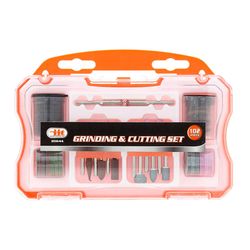JMK Illinois Industrial Tool Grinding & Cutting Rotary Accessory Kit 102 pc