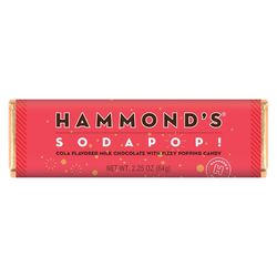 Hammond's Candies Sodapop Milk Chocolate Candy Bar 2.25 oz