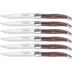 Trudeau Stainless Steel Steak Knife Set 6 pc