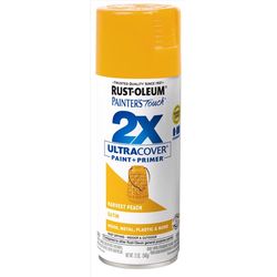 Rust-Oleum Painter's Touch Satin Harvest Peach Paint+Primer Spray Paint 12 oz