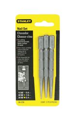 Stanley Nail Set 3 pc