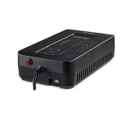 CyberPower 5 ft. L 12 outlets Battery Backup/Surge Protector Black 890 J