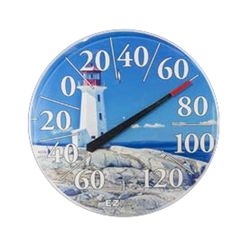 EZRead Lighthouse Dial Thermometer Plastic 12 in.