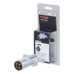 CURT 4 Round Connector Plug 2.5 in.