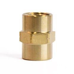 ATC 1/4 in. FPT X 1/4 in. D FPT Brass Coupling