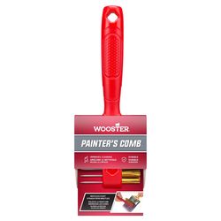 Wooster Beige Stainless Steel Brush and Roller Cleaning Tool