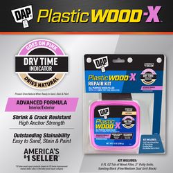 DAP Plastic Wood-X Natural Wood Filler 8 oz