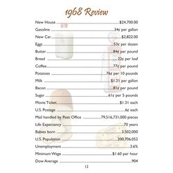 Back In The Day 1968 Reference Book