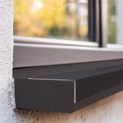 M-D Building Products Bronze Aluminum Sill Nose For Doors 36 in. L X 2.75 in.