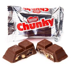 Nestle Chunky Chocolate/Peanut/Raisins Candy Bar 1.4 oz