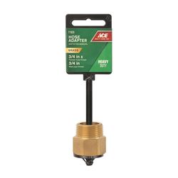 Ace 3/4 in. Brass Threaded Male Hose Adapter